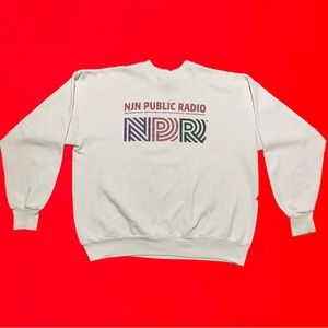 Vintage Njn Public Radio Crewneck